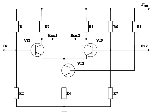 Реферат: Расчет дифференциального каскада с транзисторным источником тока